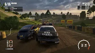 Wreckfest Throwing Out Opponents On Cornerings