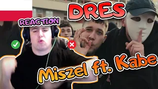 Miszel ft. Kabe - dres (prod. Premixm) REAKCJA | REACTION