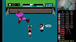 Blindfolded Punch-Out in 18:03.54 (World Record)