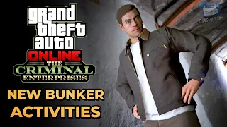 GTA Online: The Criminal Enterprises - New Bunker Activities