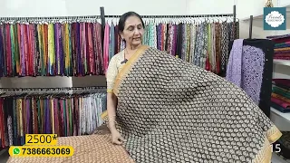 Bhagru printed kota sarees by Anitha Reddy  |Jejis Vlogs|