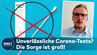 CORONA-SCHNELLTESTS: Verbraucherzentrale hat große Zweifel an Zuverlässigkeit | WELT INTERVIEW