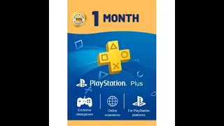 How to BUY PSN 1 Month (no debit/credit card needed)!!NOT FREE!!