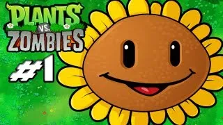 Plants Vs. Zombies - Gameplay Walkthrough Part 1 - Introduction (World 1) (HD Let's Play)
