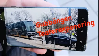 Livereportage -Gubbängen -Teaterexponering