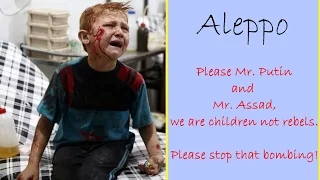 Aleppo   Children   Putin   Assad