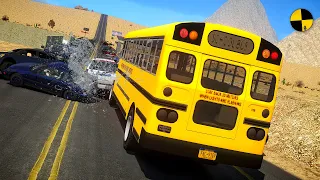 GTA 4 Crazy School Bus Ep.14