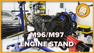 How to put a Porsche M96/M97 Engine on an Engine Stand