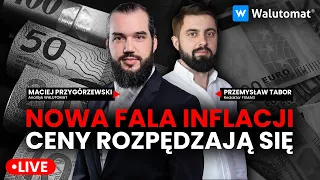 Inflacja w Polsce rozpędza się! Co czeka kursy euro, dolara, złotego i funta?