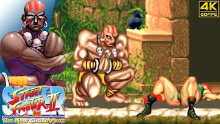 Super Street Fighter II - Dhalsim (Arcade / 1993) 4K 60FPS