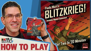Blitzkrieg! - How To Play