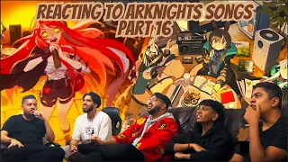 ALIVE + A SWEET RENDEZVOUS + BEFORE SUMMER | Reacting To Arknight Songs Part 16 | TMC