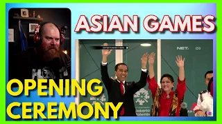 AUSTRALIAN Reacts To Opening Ceremony of Asian Games (2018)