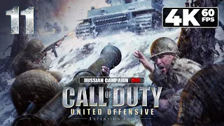 Call of Duty: United Offensive (PC) - 4K60 Walkthrough Mission 11 - Kursk