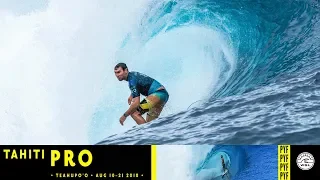 Wilson vs. Parkinson vs. Hiquily - Round One, Heat 5 - Tahiti Pro Teahupo'o 2018