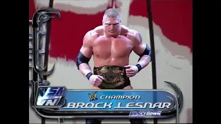 Smackdown - Brock Lesnar & Big Show vs. John Cena & Chris Benoit