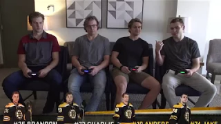 Carlo & McAvoy. DeBrusk & Bjork: Watch to find out who wins this EA Sports #NHL18 battle