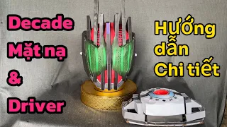 How to Make Kamen Rider Decade Violent & Driver Papercraft