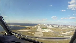 Timelapse into JFK - MD-11F Cockpit View