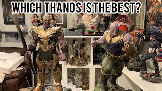 Iron Studios Thanos 1/4 Avengers Endgame Statue Unboxing and Review