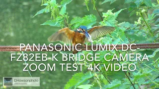 PANASONIC Lumix DC-FZ82EB-K Bridge Camera ZOOM TEST 4K VIDEO 2018