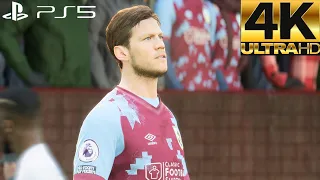 FIFA 23-BURNLEY VS WEST HAM UTD -PREMIER LEAGUE- TURF MOOR - EA SPORTS CAM TV ULTRA REALISM PS5 4K