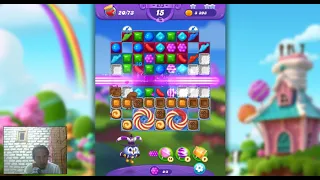 Candy Crush Friends Saga Level 573 - 2 Stars , 29 Moves Completed
