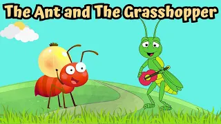 The Ant & The Grasshopper - Bedtime Stories | English Cartoon For Kids | Fairy Tales In English