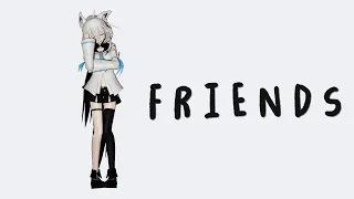 【Hololive MMD】 Friends 【白上フブキ/Shirakami Fubuki】