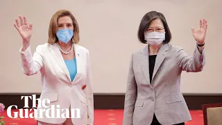 Nancy Pelosi meets Taiwan president and vows 'ironclad' commitment