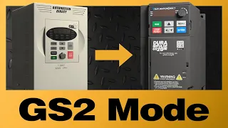GS20(X) Variable Frequency Drive in GS2 Mode, part 1 from AutomationDirect