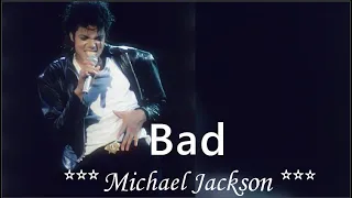 Michael Jackson - Bad (1 Hour Loop) With Lyrics