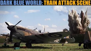 Dark Blue World(2001): Spitfires Attack German Train Scene | DCS WORLD Reenactment