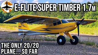 First Look: NEW E-flite Super Timber 1.7m