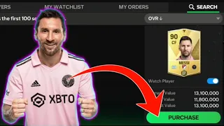 How to get Messi on EA FC Mobile 2024