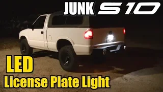 Project Junk S10 | LED License Plate Light