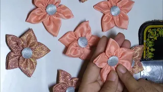 किसी भी ड्रेस और ब्लाउज के लिए बनाना सीखें ये सुन्दर Flowers डिजाइन|| Cutting and Stitching