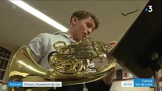 Tours : Florian Le Bleis au conservatoire poursuit ses études du Cor