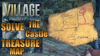 Resident Evil Village - Solve Treasure Map - Caste Dimitrescu & Obtain Azure Eye (Special Chambers)