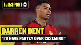 IT'S NOT THE LIFETIME ACHIEVEMENT AWARD! 😅 Darren Bent CLASHES with Man Utd fan over Casemiro!