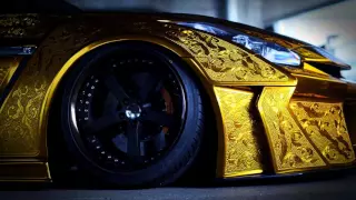 Kuhl Racing Gold Custompaint GTR paint by ROHAN  24/7 C.S.