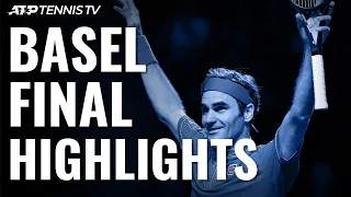 Roger Federer Claims 10th Basel Title | Basel 2019 Final Highlights