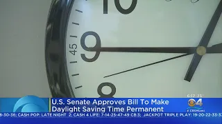 US Senate Approves Bill To Make Daylight Saving Time Permanent