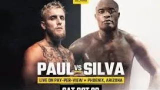 Jake Paul Vs Anderson Silva plus Nate Diaz