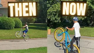 Noah Johnson 2 Year Wheelie Progression