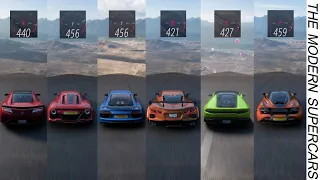 FORZA HORIZON 5 - THE UNREAL TOP SPEED EPISODE | THE MODERN SUPERCARS