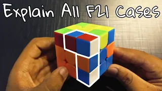 Advanced F2L Tutorial / Every F2L Case Explained in Hindi Urdu