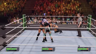 WWE 2K22 Candice LeRae VS Sasha Banks VS Indi Hartwell