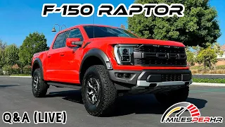 2021 Ford F-150 Raptor 37 Q&A (Live)