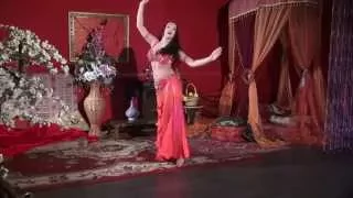 Anna Bellydance Show - Habibi ya aeni song (dance with veil) восточный танец с шалью